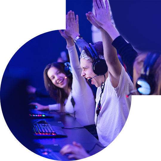 yy易游獨家雙向驅動技術<br>讓電競玩家盡情享受極致高速快感